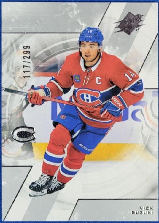 Nick Suzuki #6 Hockey Cards 2023 SPx