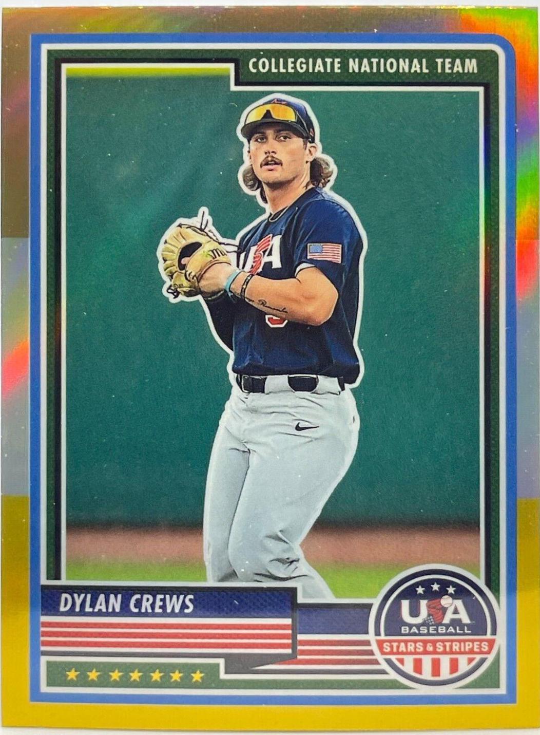 Dylan Crews #86 2023 Panini Stars & Stripes USA Baseball