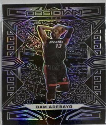 Bam Adebayo #47 Basketball Cards 2022 Panini Obsidian