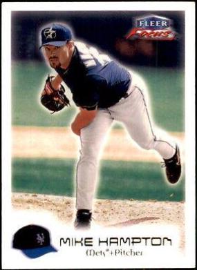 Mike Hampton #32 Baseball Cards 2000 Fleer Focus