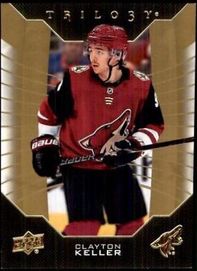 Clayton Keller #29 Hockey Cards 2019 Upper Deck Trilogy