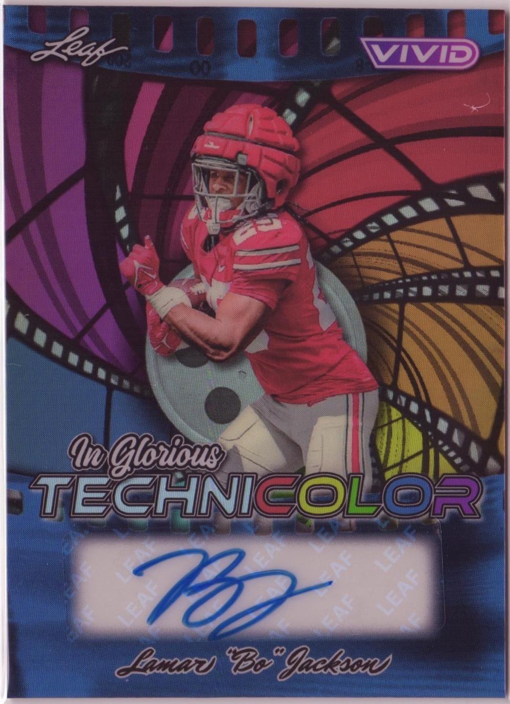 Lamar Bo Jackson [Prismatic Blue] #GA-BJ1