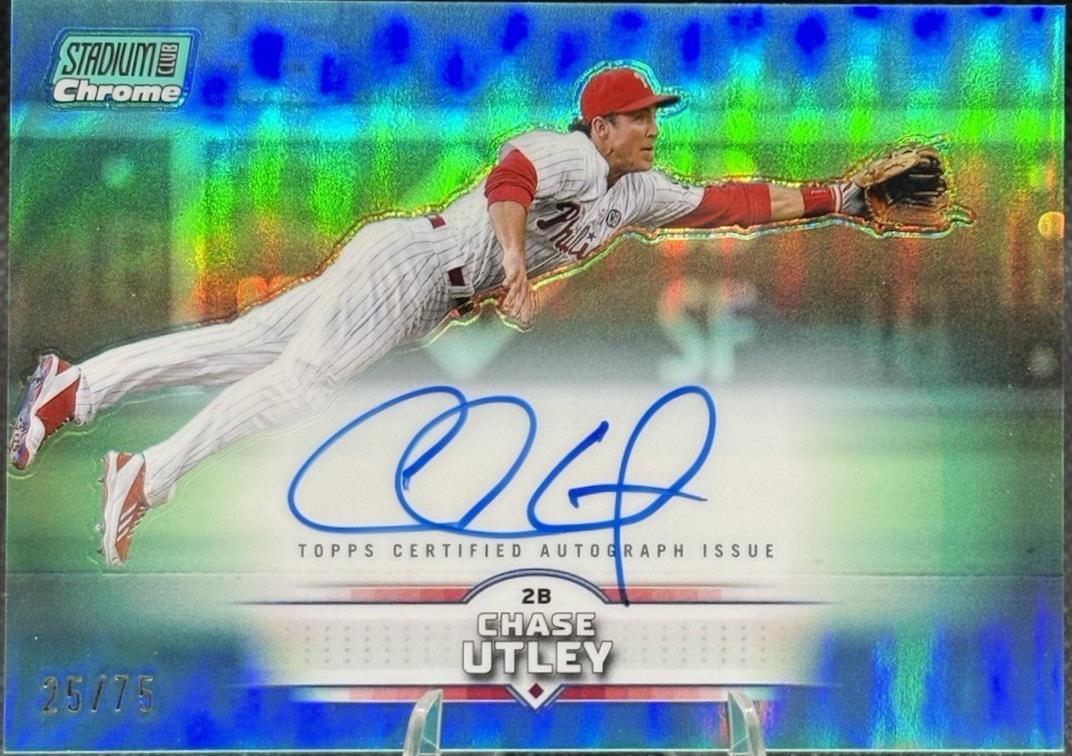 Chase Utley [Turquoise] #SCCA-CU