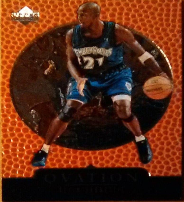 Kevin Garnett #38 Basketball Cards 1998 Upper Deck Ovation