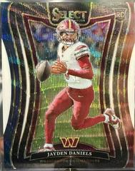 Jayden Daniels [Tri-Color Prizm] #380 Prices | 2024 Panini Select