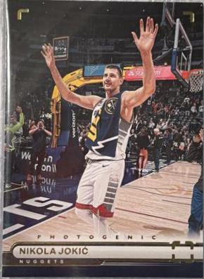 Nikola Jokic #3 Basketball Cards 2022 Panini Photogenic