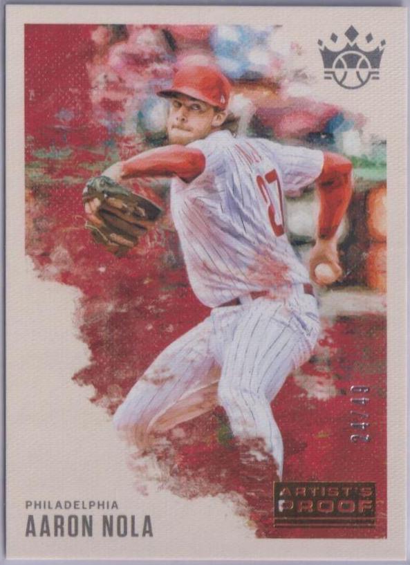 Aaron Nola [Artist Proof Gold] #97