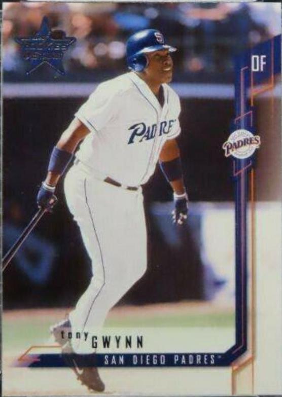 Tony Gwynn #19 Baseball Cards 2001 Leaf Rookies & Stars