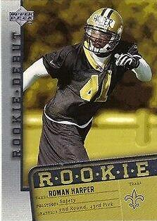 Roman Harper #161 2006 Upper Deck Rookie Debut Football