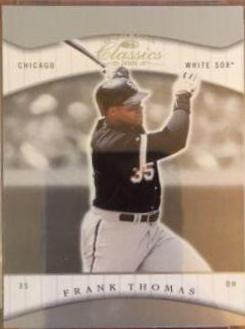 Frank Thomas #7 Baseball Cards 2001 Donruss Classics