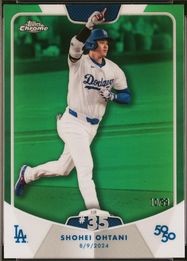 Shohei Ohtani [Green Refractor] #HR35