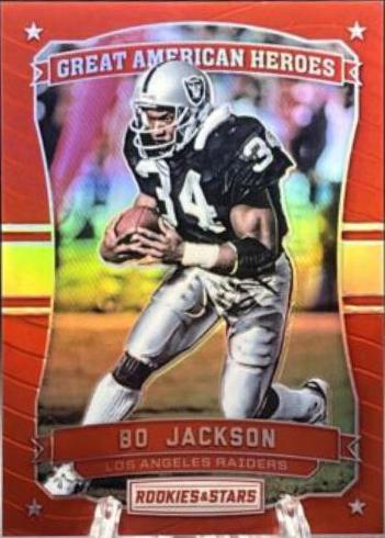 Bo Jackson #14 Football Cards 2016 Panini Rookies & Stars Great American Heroes