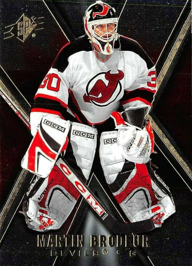 Martin Brodeur #50 Hockey Cards 2005 SPx
