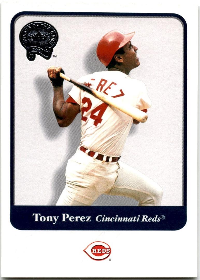 Tony Perez #120 2001 Fleer Greats of the Game Baseball