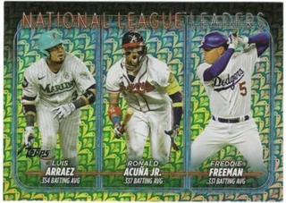 National League Leaders Batting Average