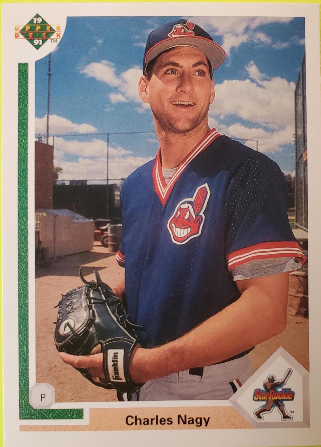 Charles Nagy #19 Baseball Cards 1991 Upper Deck