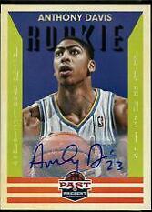 Anthony Davis Autograph #37 Basketball Cards 2012 Panini Past & Present