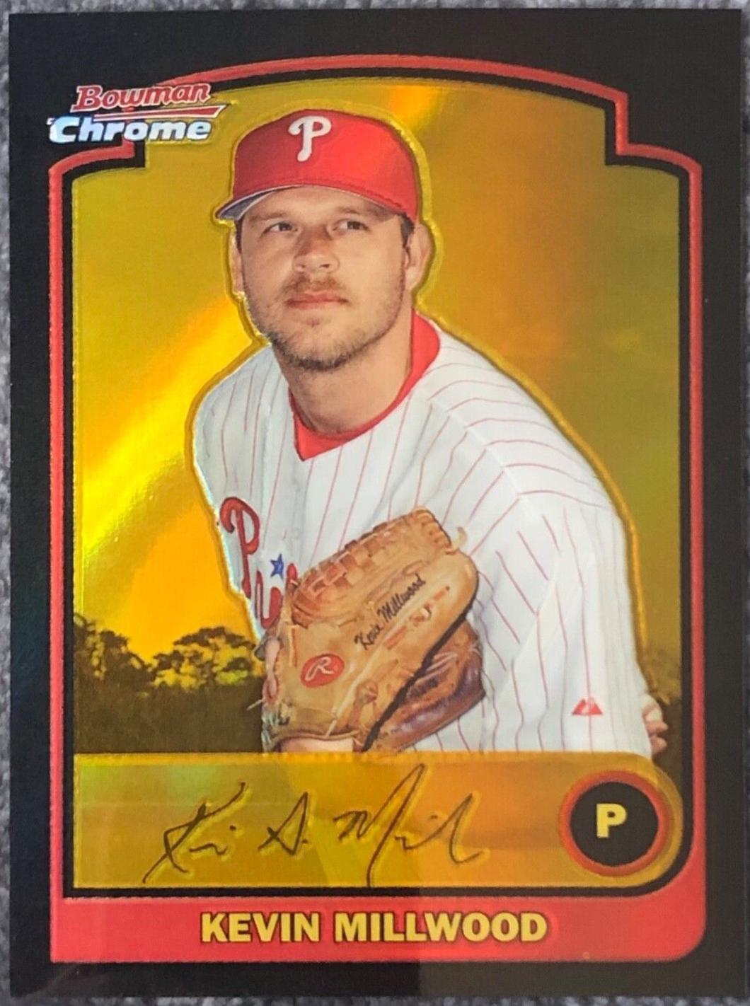 Kevin Millwood #26 Baseball Cards 2004 Bowman Chrome