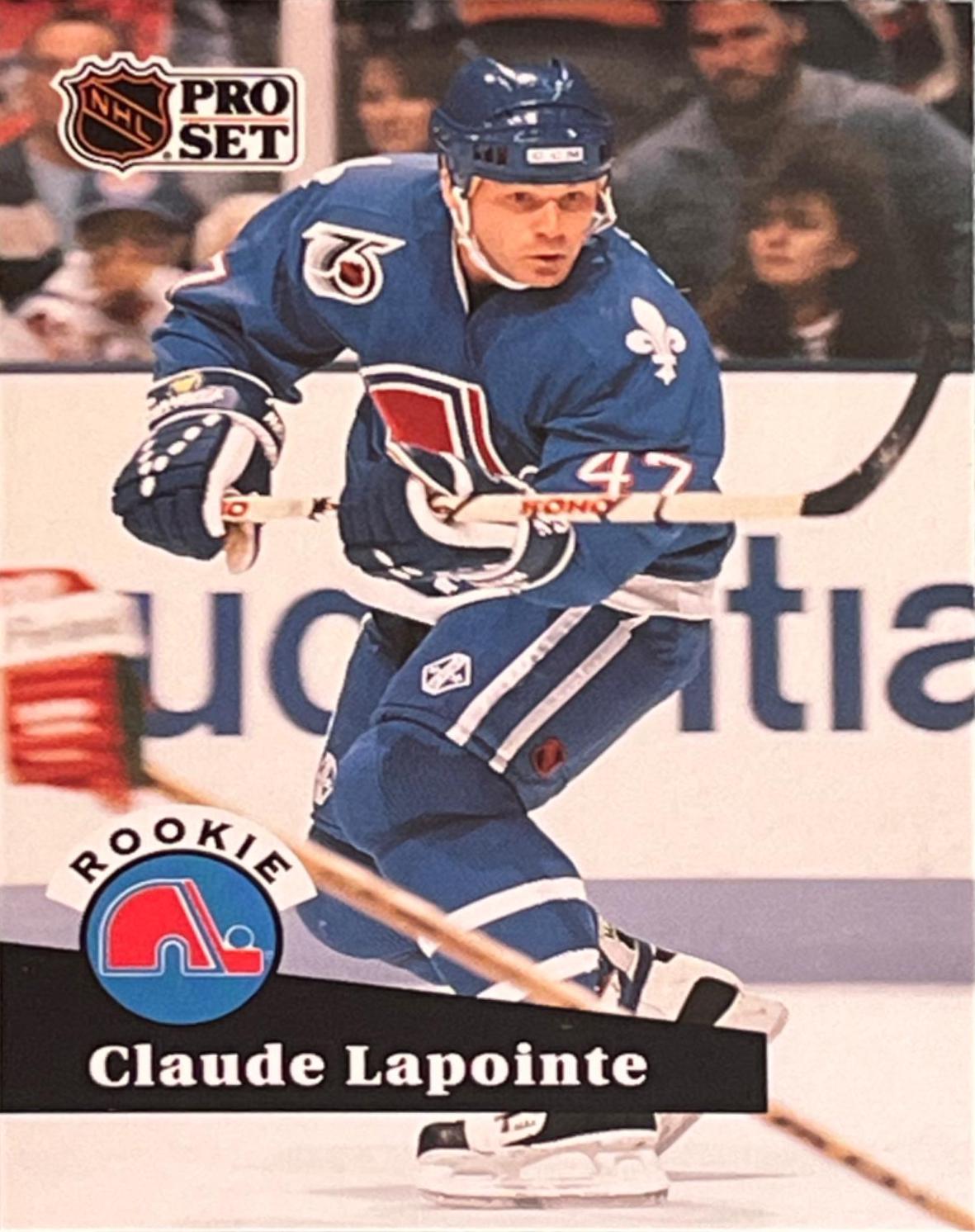Claude Lapointe #556 Hockey Cards 1991 Pro Set