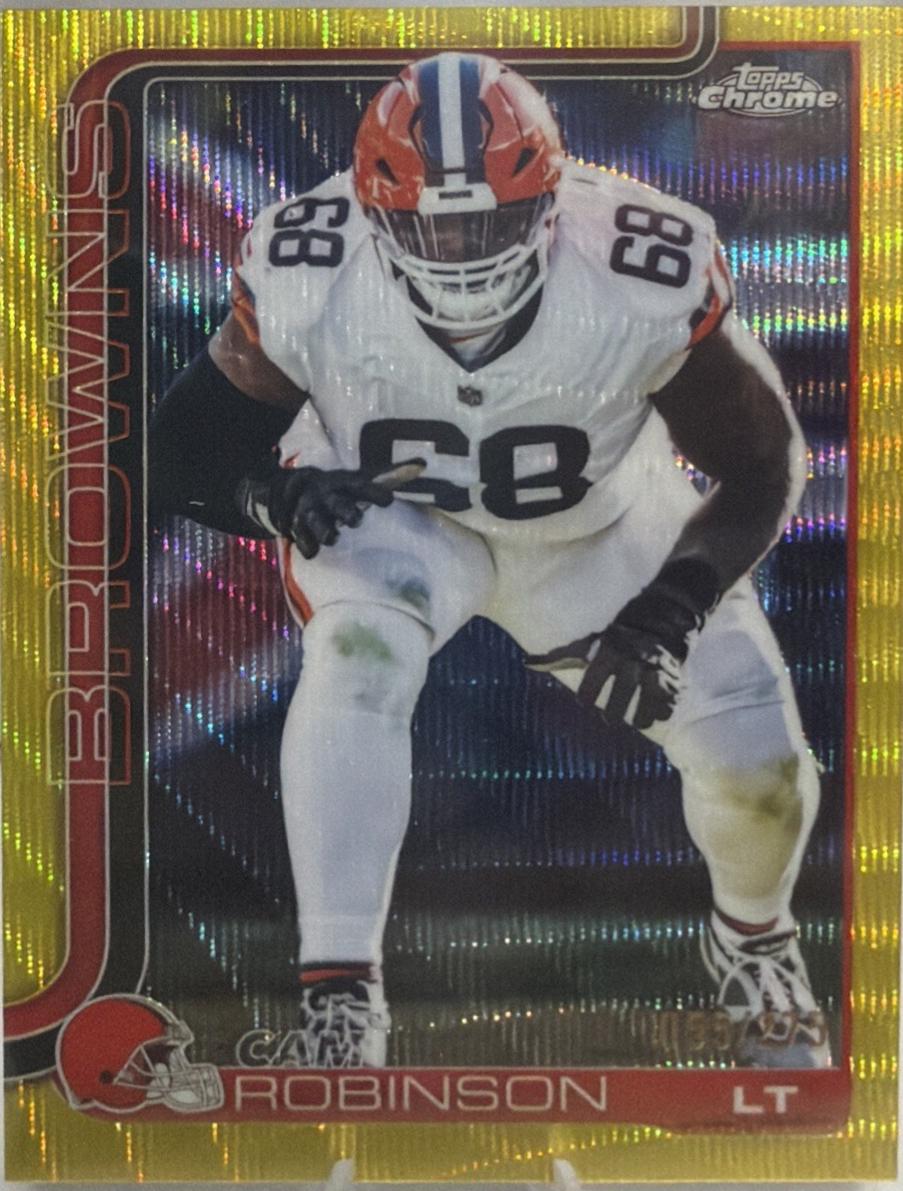 Cam Robinson [Gold Wave Refractor] #124