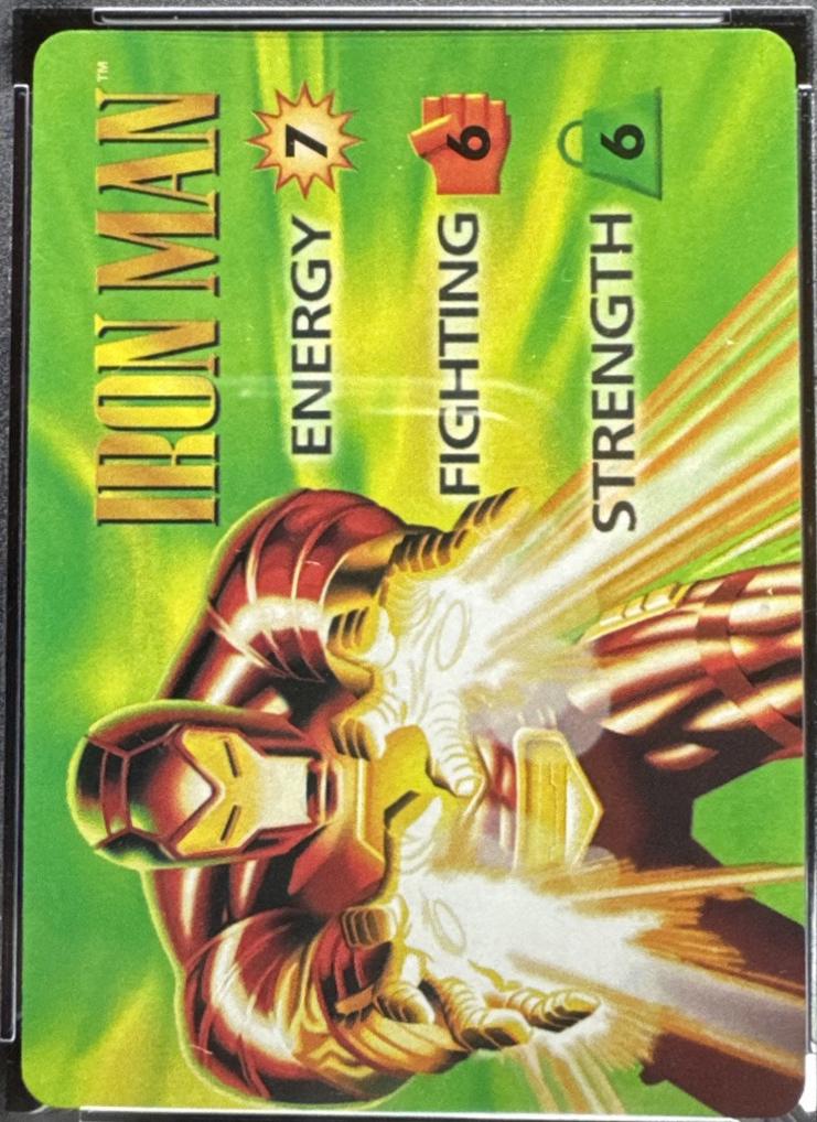 Iron Man: Iron Man Marvel 1995 Fleer Overpower