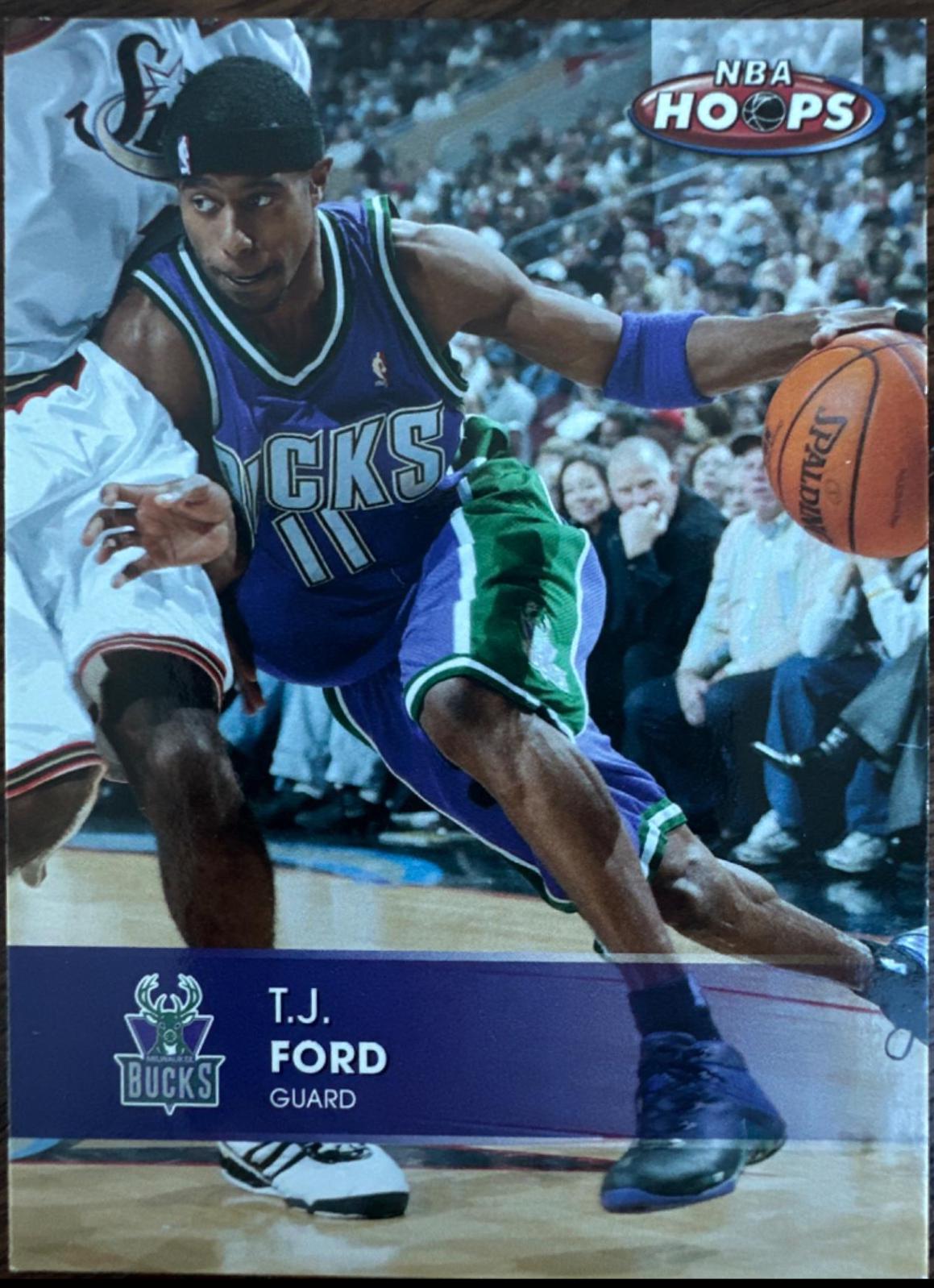 T.J. Ford #72 Basketball Cards 2005 Hoops