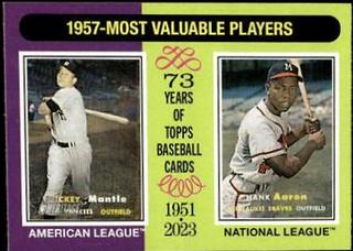 Hank Aaron / Mickey Mantle
