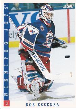 Bob Essensa #26 Hockey Cards 1993 Score