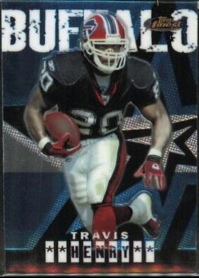 Travis Henry #4 Football Cards 2004 Topps Finest