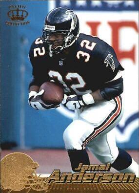 Jamal Anderson #21 Football Cards 1996 Pacific
