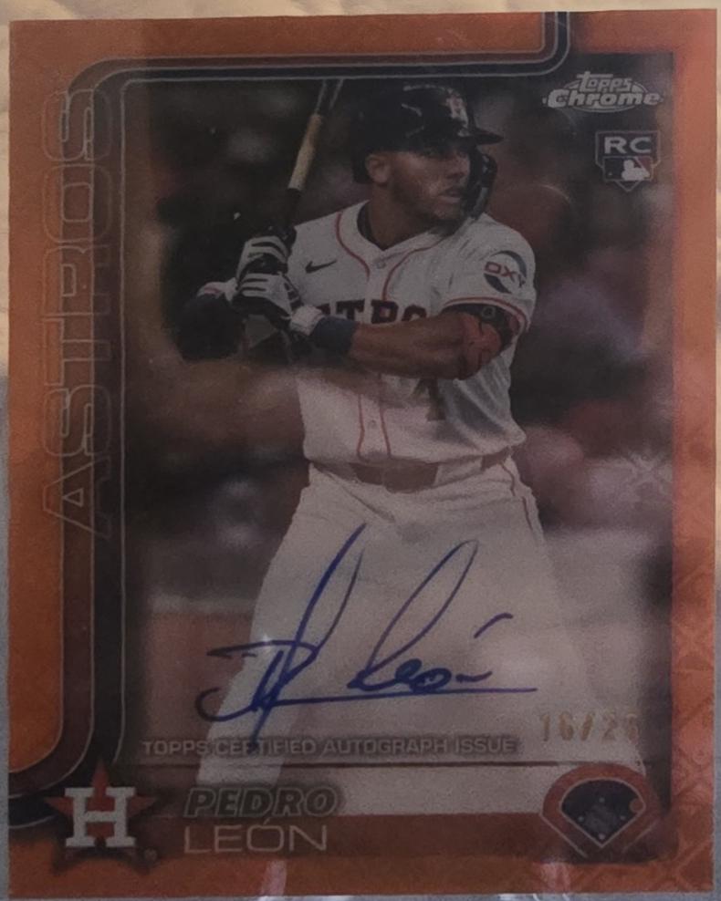 Pedro Leon [Orange Refractor] #RA-PL