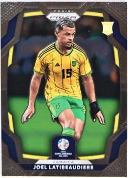 Joel Latibeaudiere #121 Soccer Cards 2024 Panini Prizm Copa America