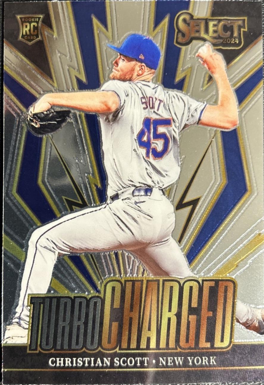 Christian Scott #13 Baseball Cards 2024 Panini Select Turbo Charged