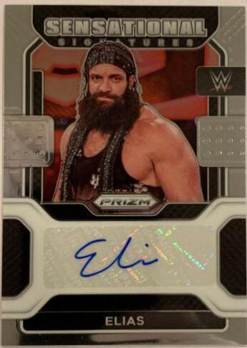 Elias #SS-ELS Wrestling Cards 2022 Panini Prizm WWE Sensational Signatures