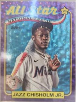 Jazz Chisholm Jr. [Purple Foil] #89ASB-9