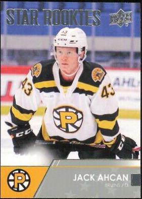 Jack Ahcan #117 2021 Upper Deck Ahl Hockey