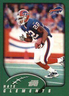 Nate Clements #264 2002 Topps Football