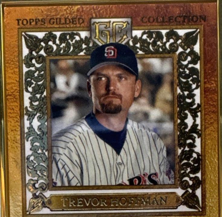 Trevor Hoffman #HAFA-TH 2025 Topps Gilded Collection Gold Framed Hall Of Fame Autograph Baseball