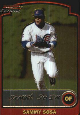 Sammy Sosa #7 Baseball Cards 2003 Bowman Chrome