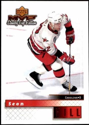 Sean Hill #40 Hockey Cards 1999 Upper Deck MVP Stanley Cup Edition