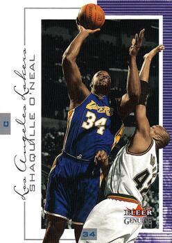 Shaquille O'neal #30 Basketball Cards 2000 Fleer Genuine