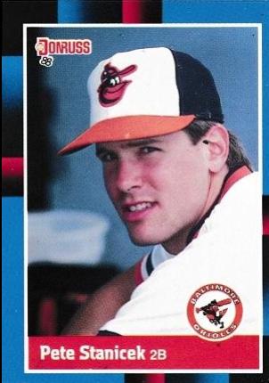 Pete Stanicek #541 Baseball Cards 1988 Donruss