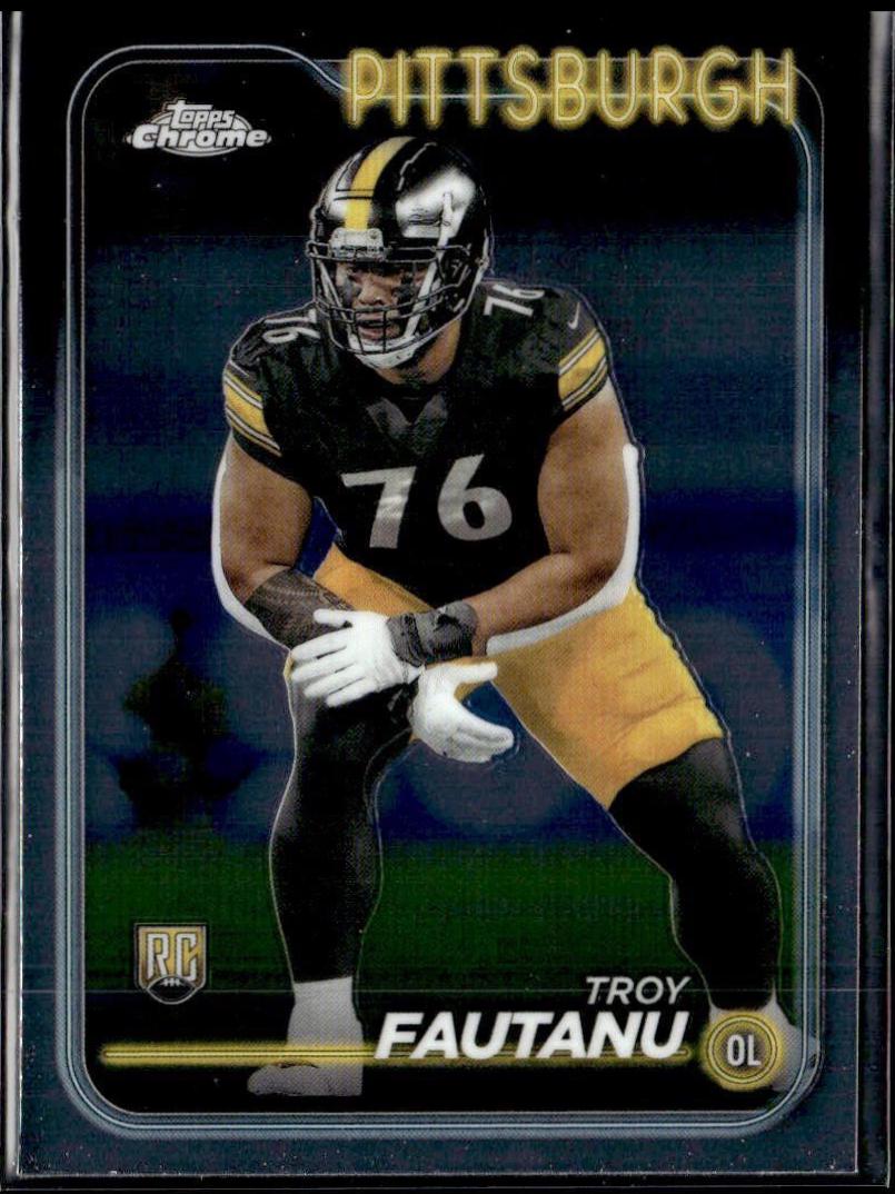 Troy Fautanu #295 Football Cards 2024 Topps Chrome