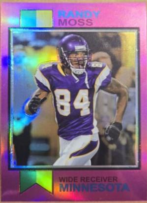 Randy Moss [Pink Refractor] #1973-17