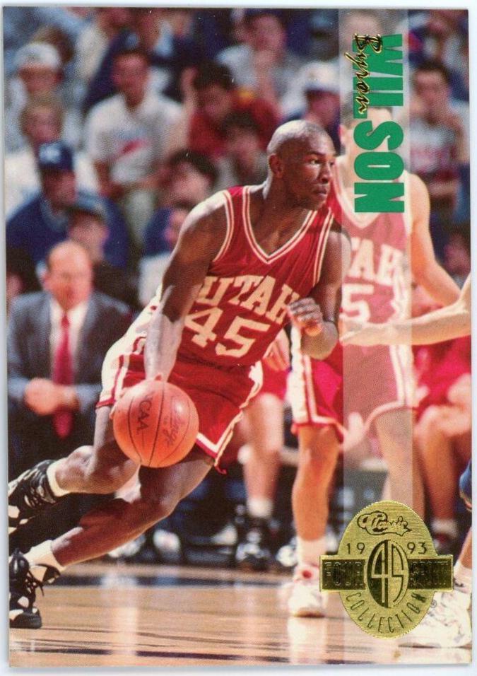 Byron Wilson #90 1993 Classic Four Sport Basketball