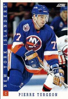 Pierre Turgeon #6 Hockey Cards 1993 Score