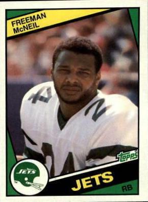Freeman McNeil #152 Football Cards 1984 Topps