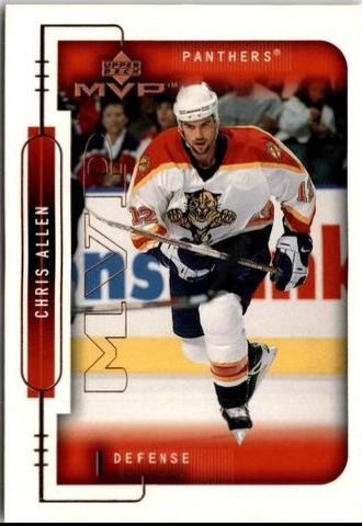 Chris Allen #91 Hockey Cards 1999 Upper Deck MVP