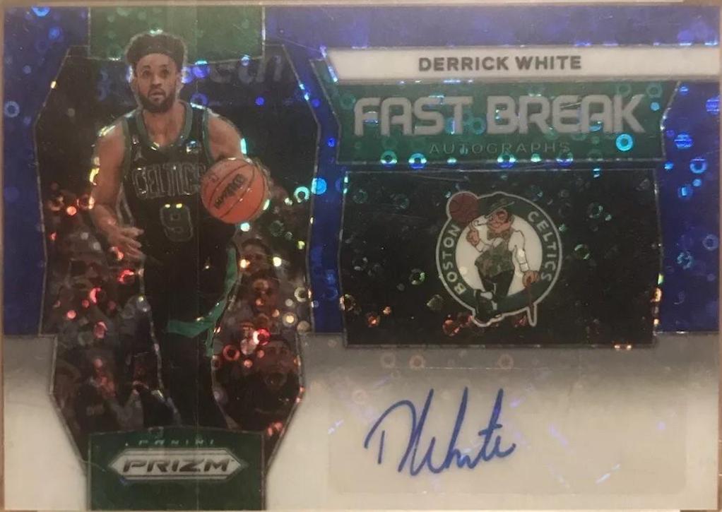 Derrick White [Blue Disco] #FB-DWB