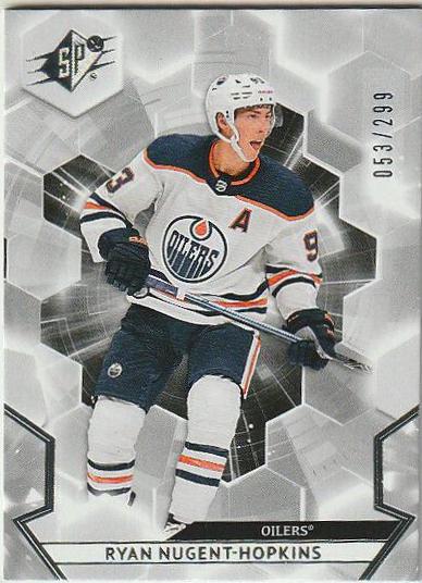 Ryan Nugent Hopkins #8 Hockey Cards 2020 SPx